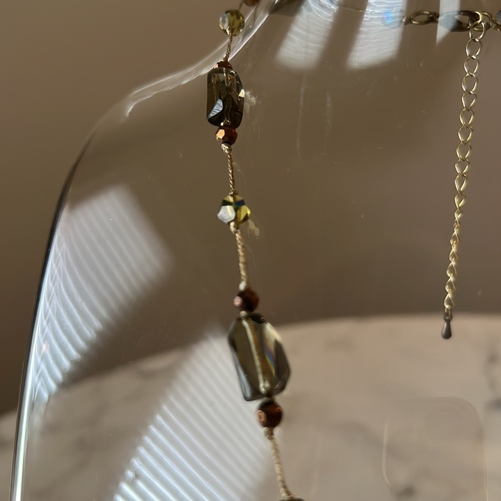 Premier Designs Iridescent Prism Necklace & Bracelet - Picture 3 of 6
